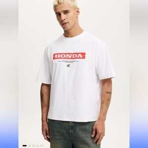 Honda Cropped fit honda x jt racing T-shirt